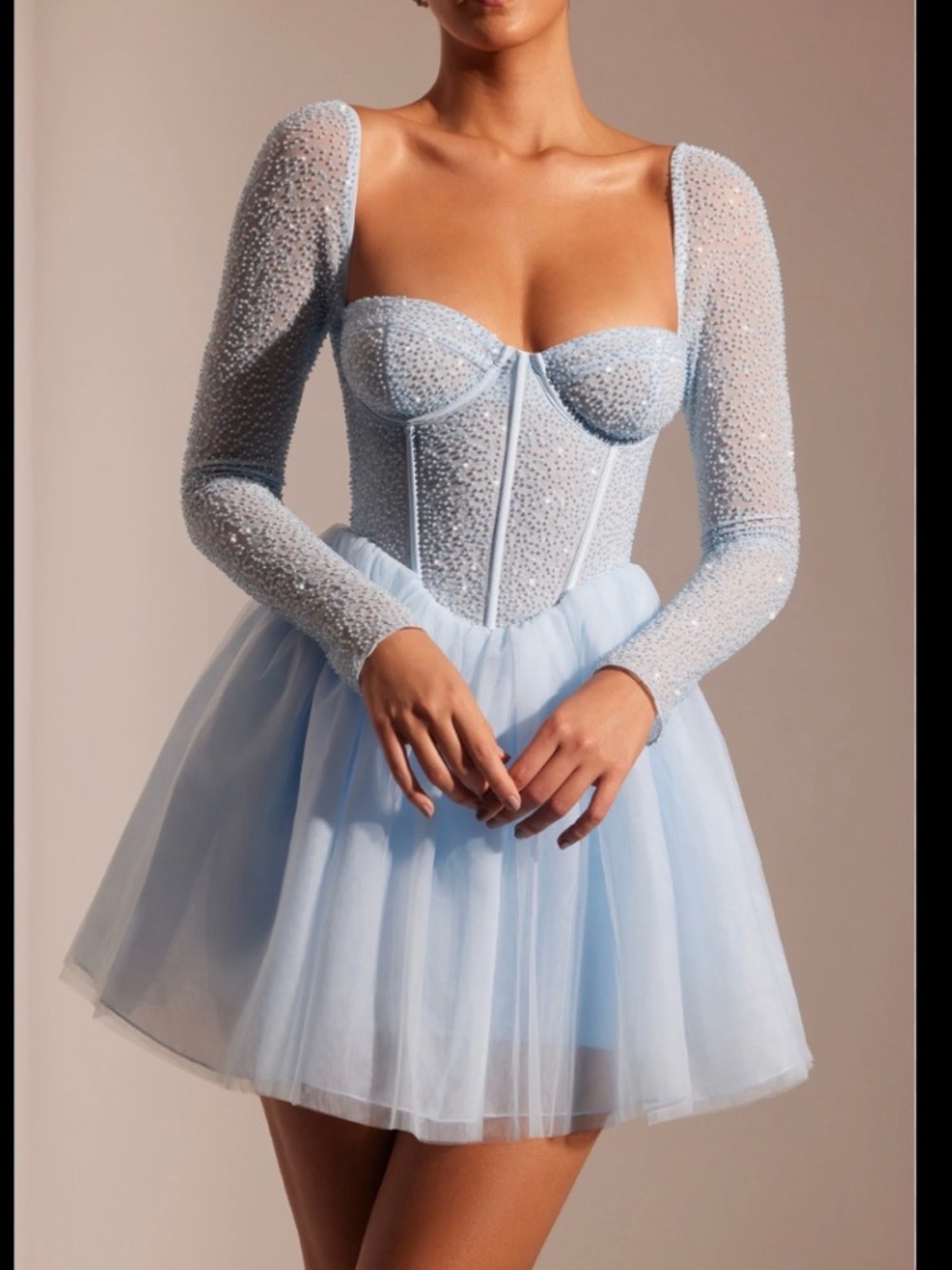Oh Polly Dress with beads good quality